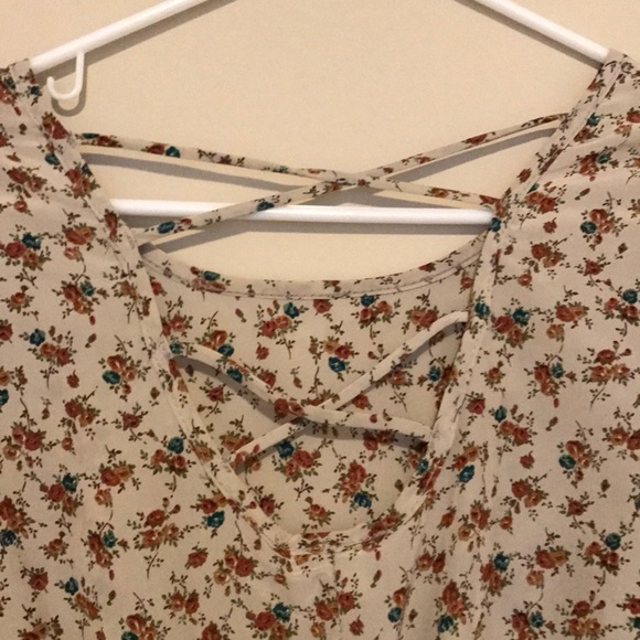 Silk flower dress - Picture 3 of 4